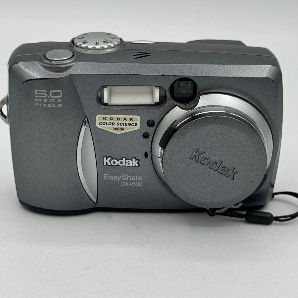 Kodak EasyShare DX4530 Digital Camera 5.0MP 3x Optical Zoom Silver Tested Works